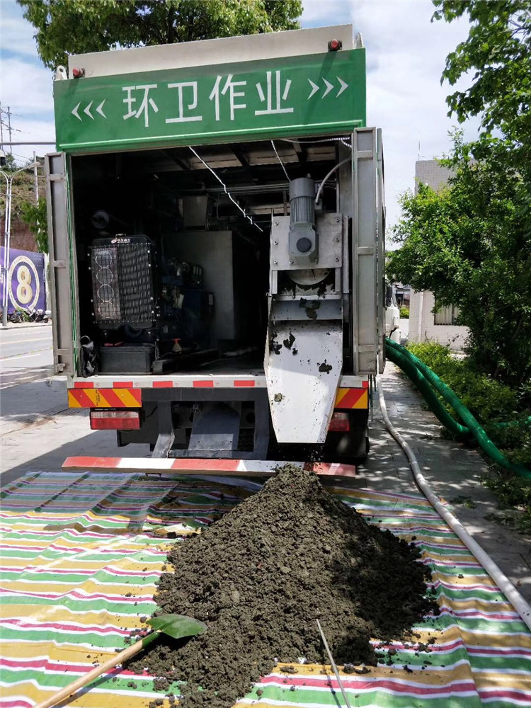 城阳淤泥干湿分离
