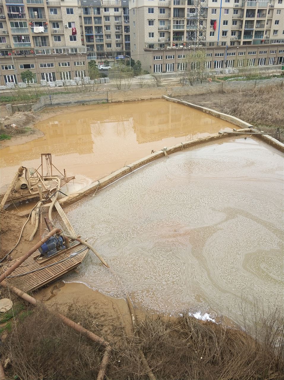 城阳沉淀池淤泥清理-厂区废水池淤泥清淤